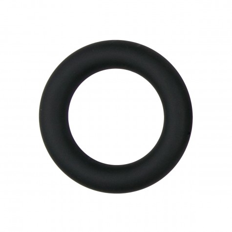 Черное эрекционное кольцо Silicone Cock Ring Small